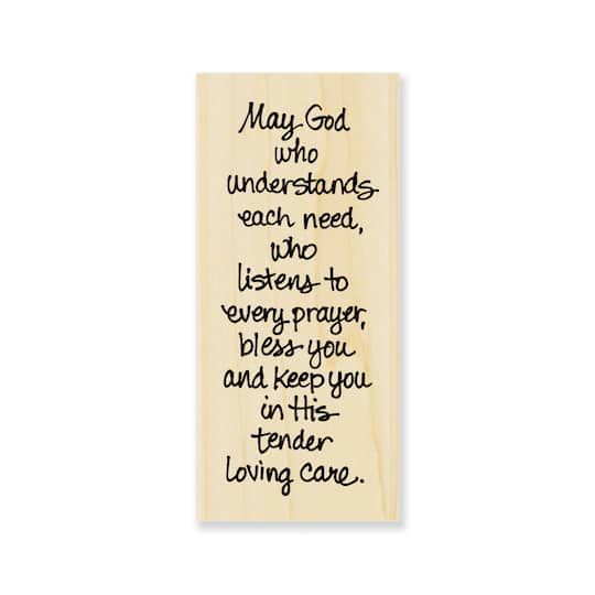 Stampendous Rubber Stamp Tlc Blessing